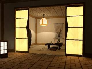 Japanese house interior 01